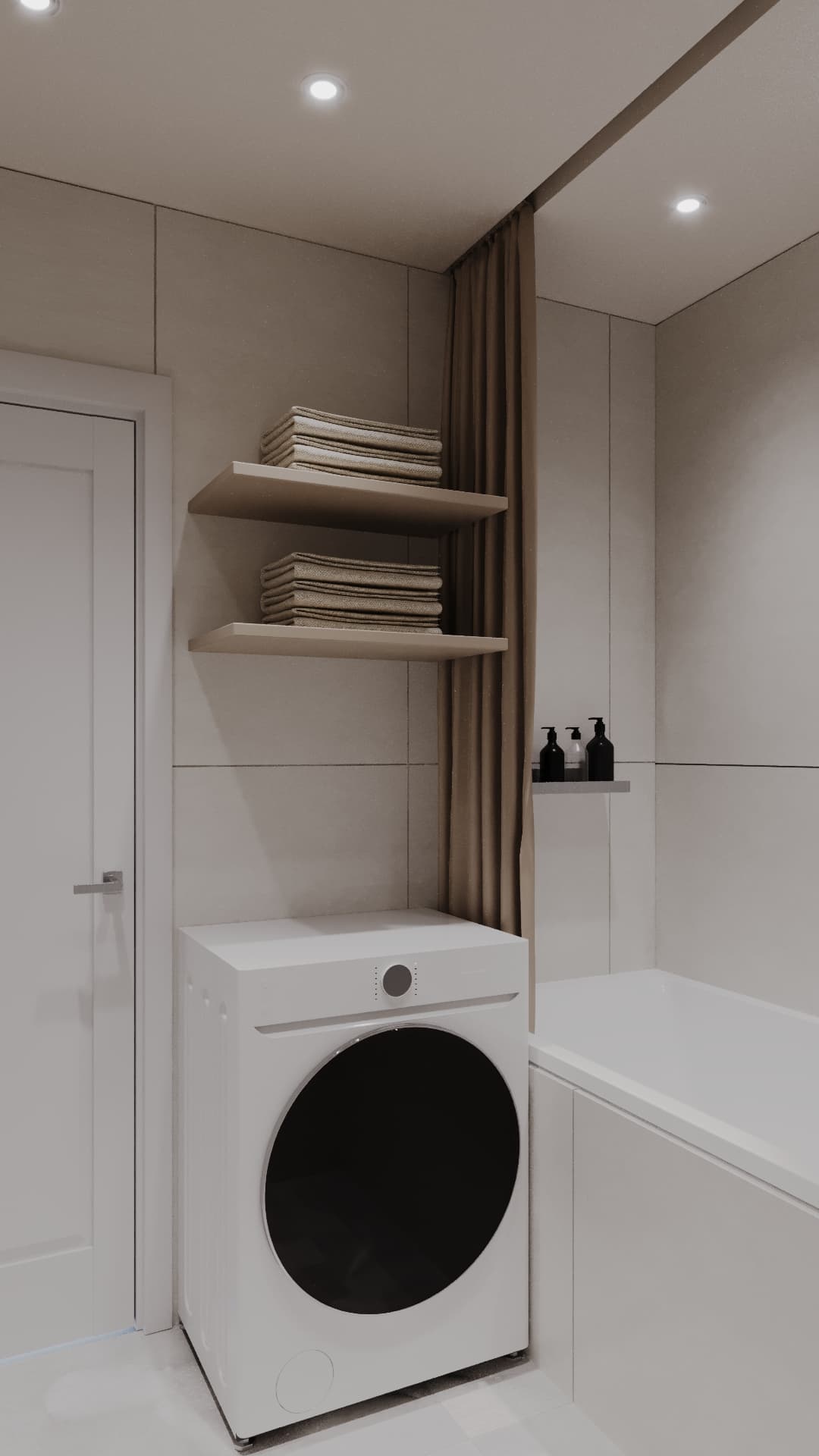 Aksai 2 Bathroom - Ванная комната 4 м² - visualization 2