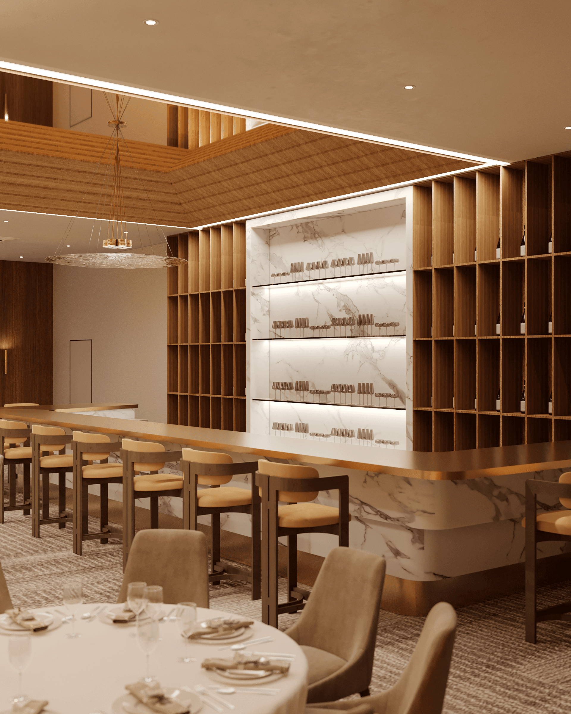 Banquete Hall - Банкетный зал 400 м² - visualization 5