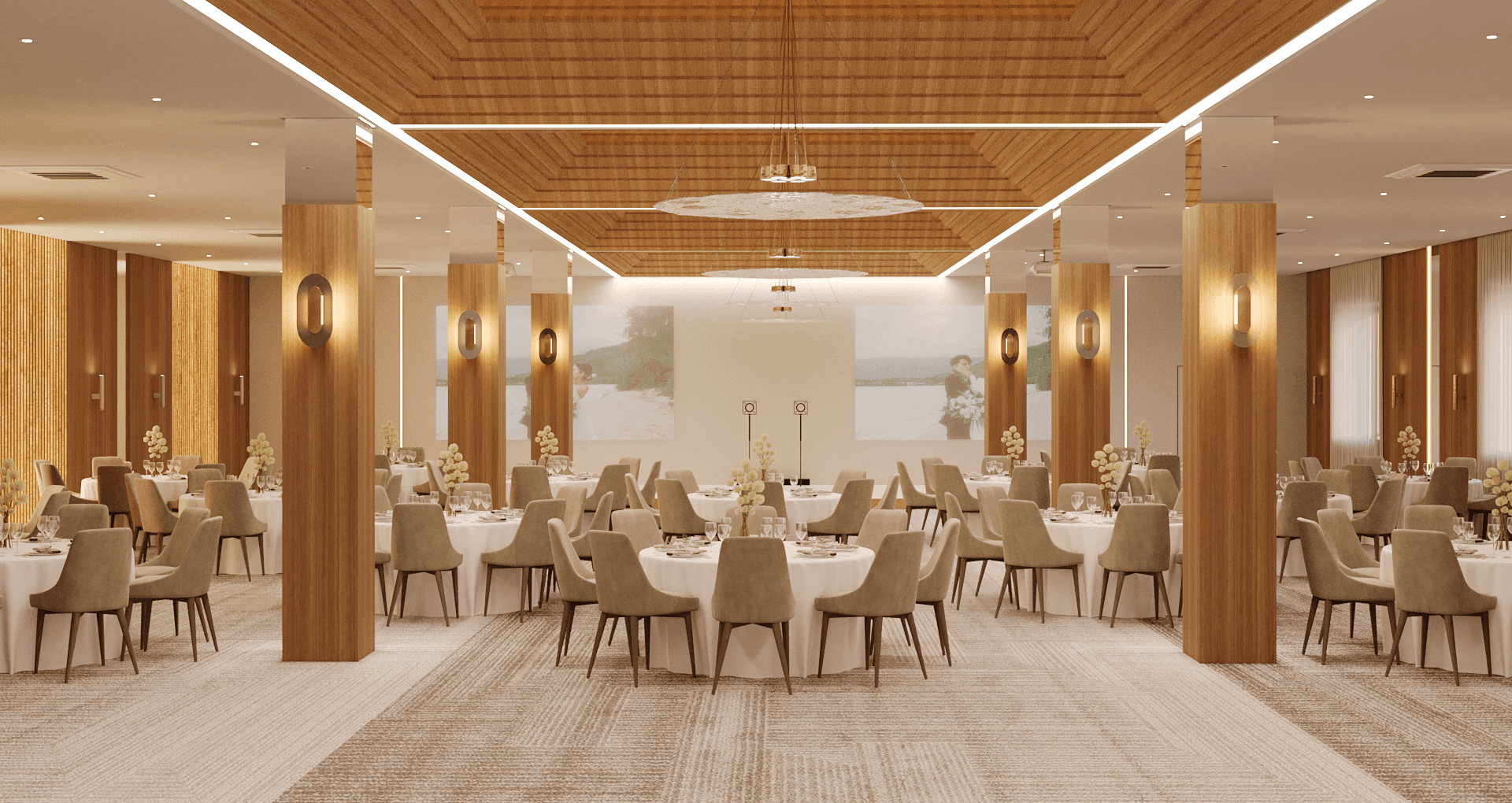 Banquete Hall - Банкетный зал 400 м² - visualization 6