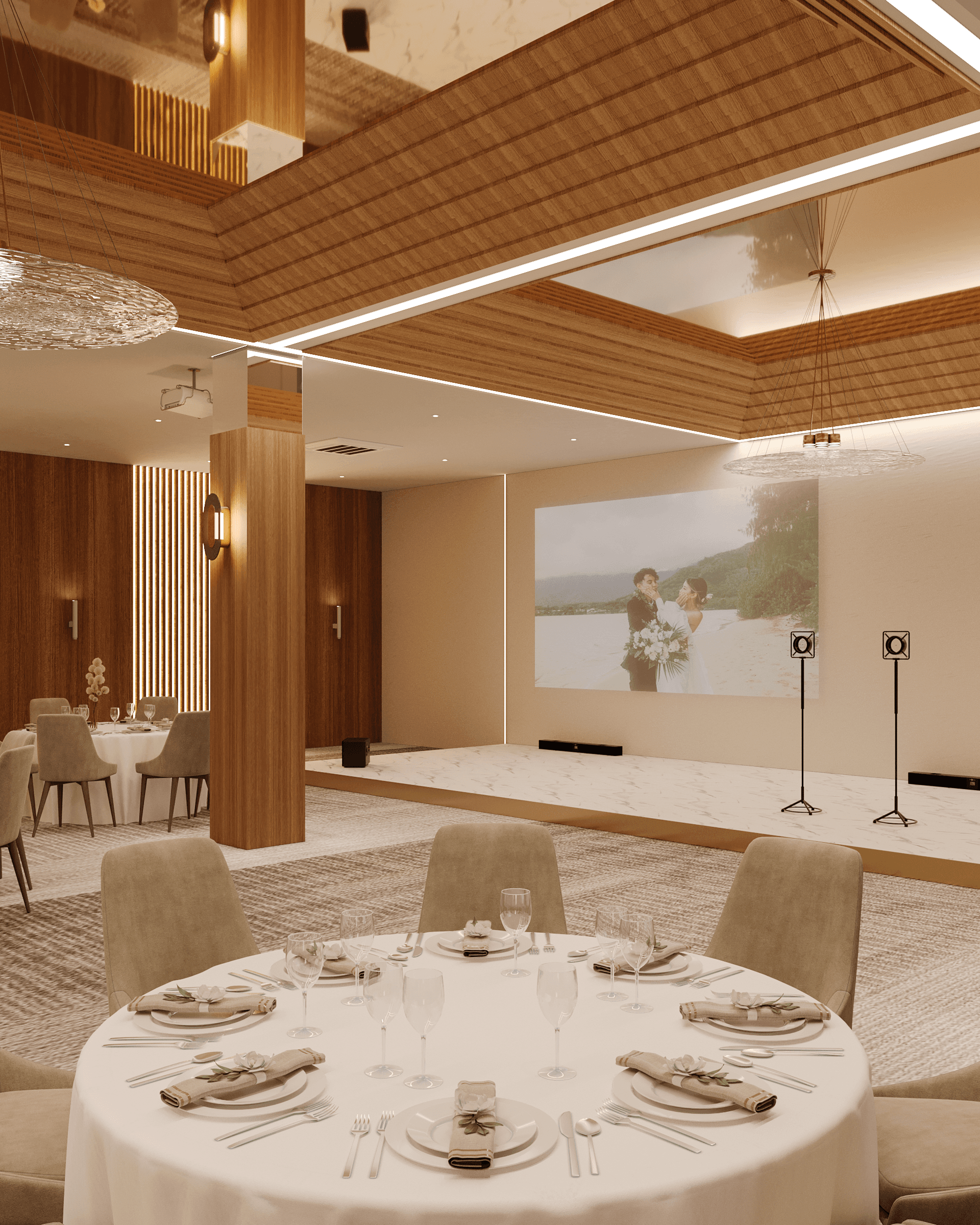 Banquete Hall - Банкетный зал 400 м² - visualization 8