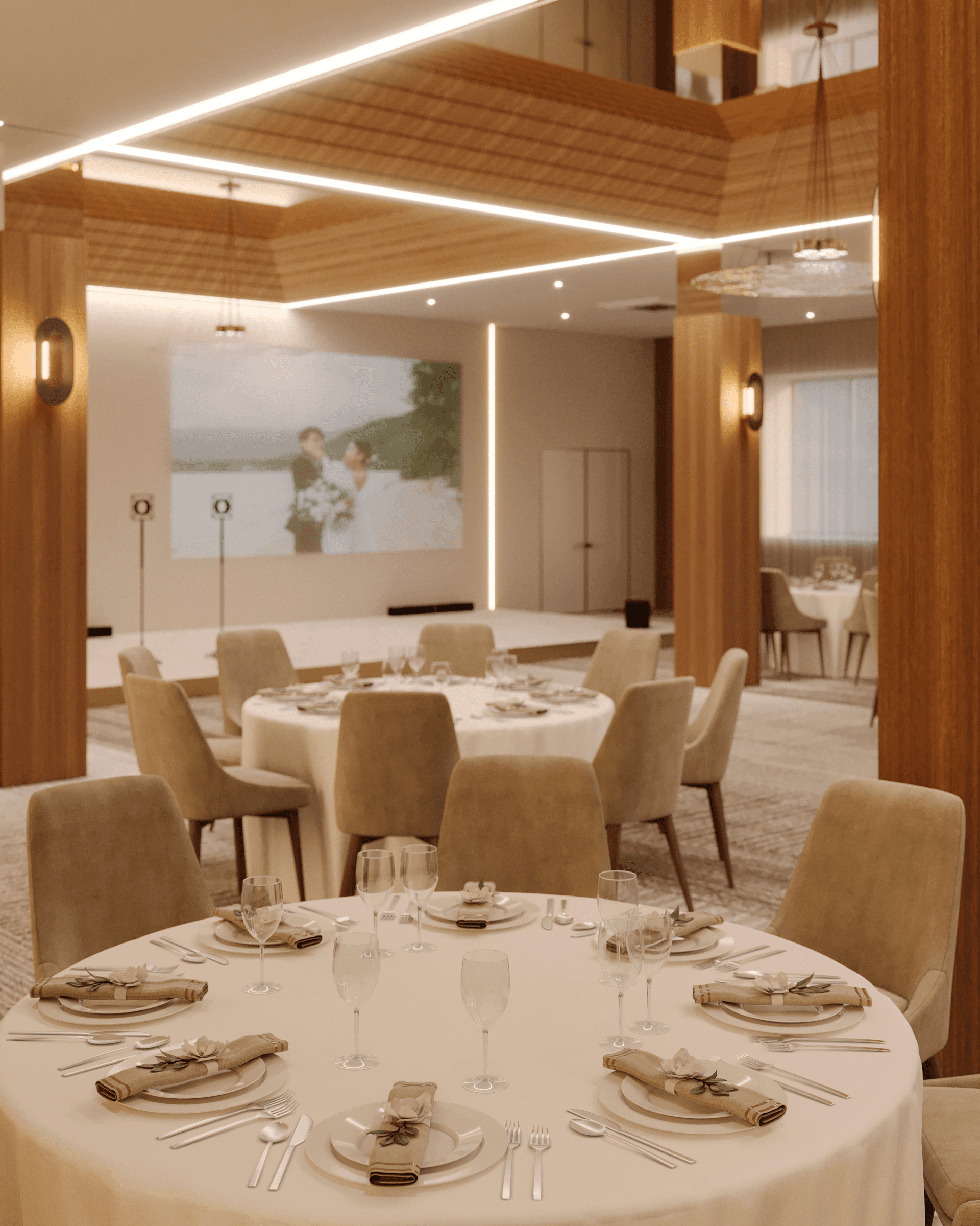 Banquete Hall - Банкетный зал 400 м² - visualization 9