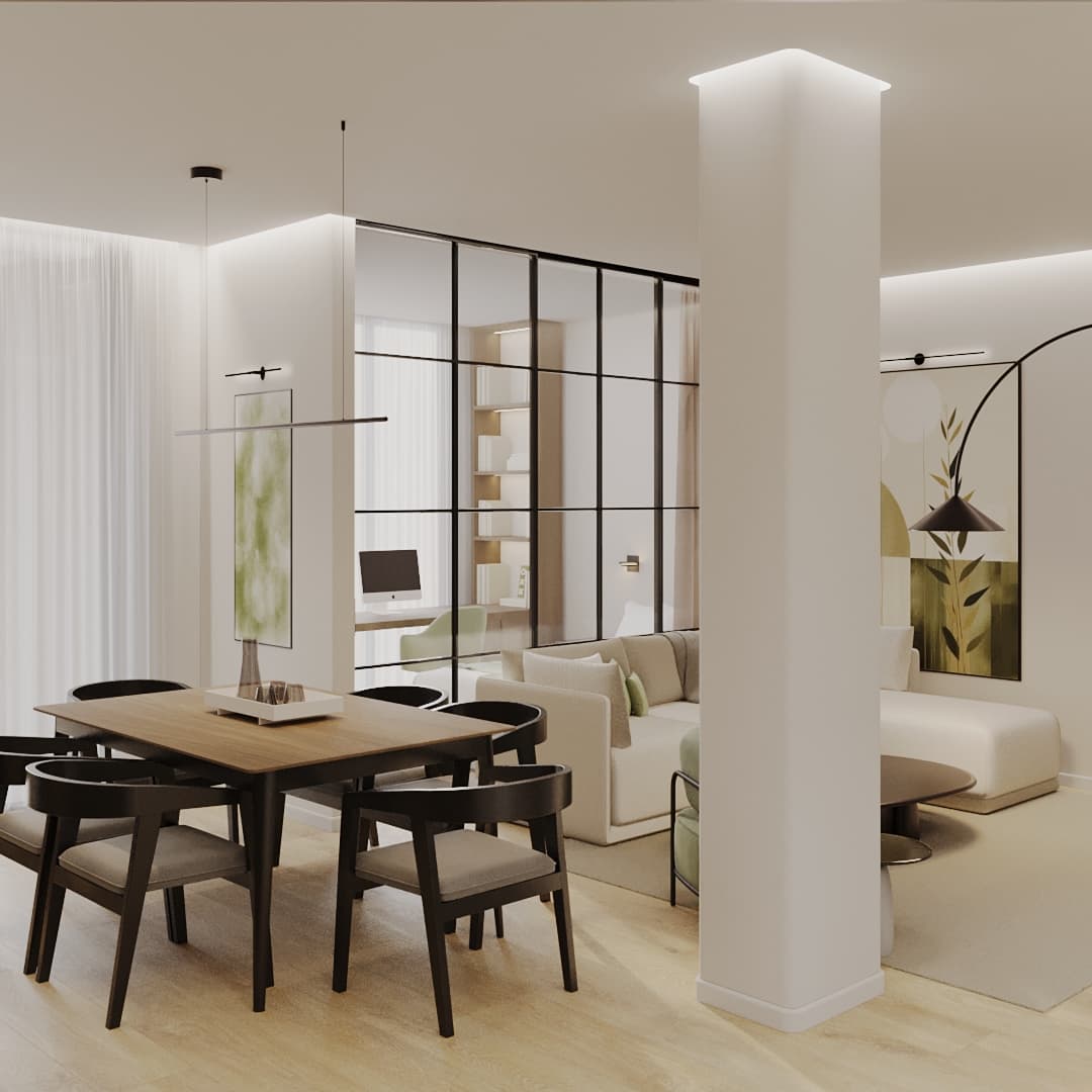 Europe City - Квартира 110 м² - visualization 11