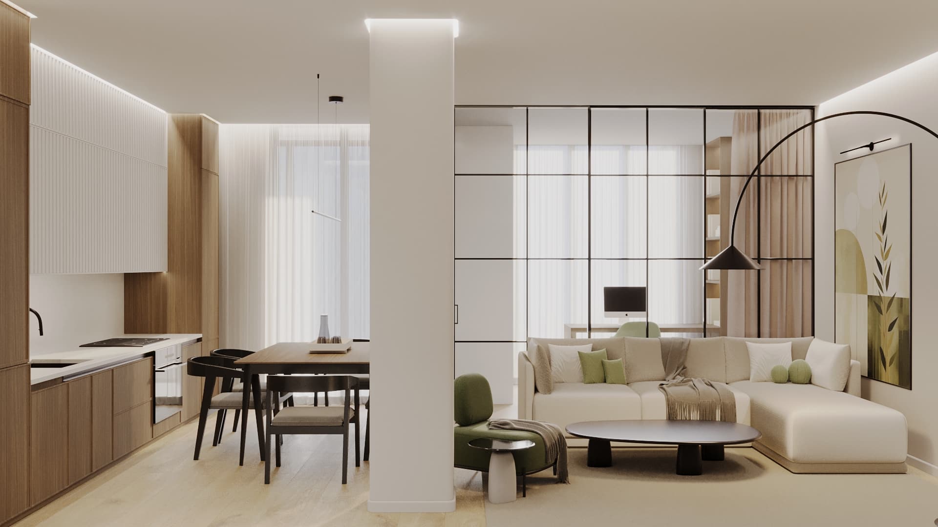 Europe City - Квартира 110 м² - visualization 13