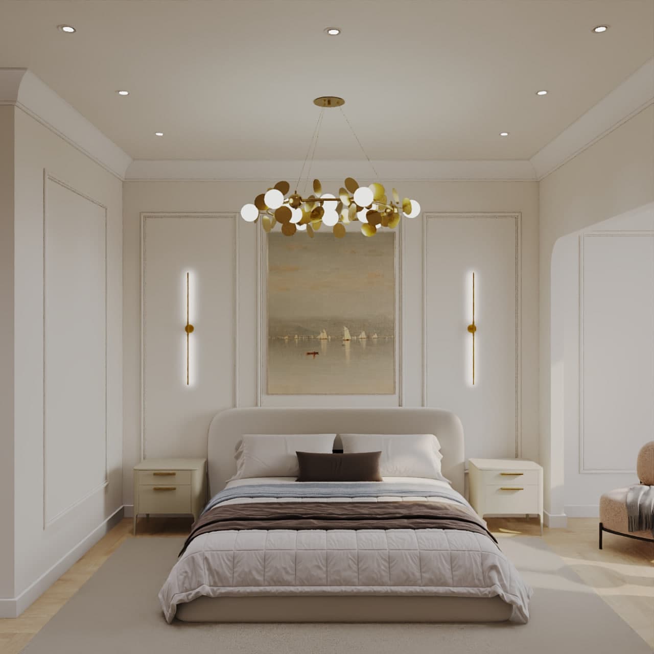 Kamenka Park 93 - Квартира 93 м² - ЧАСТНЫЕ ИНТЕРЬЕРЫ