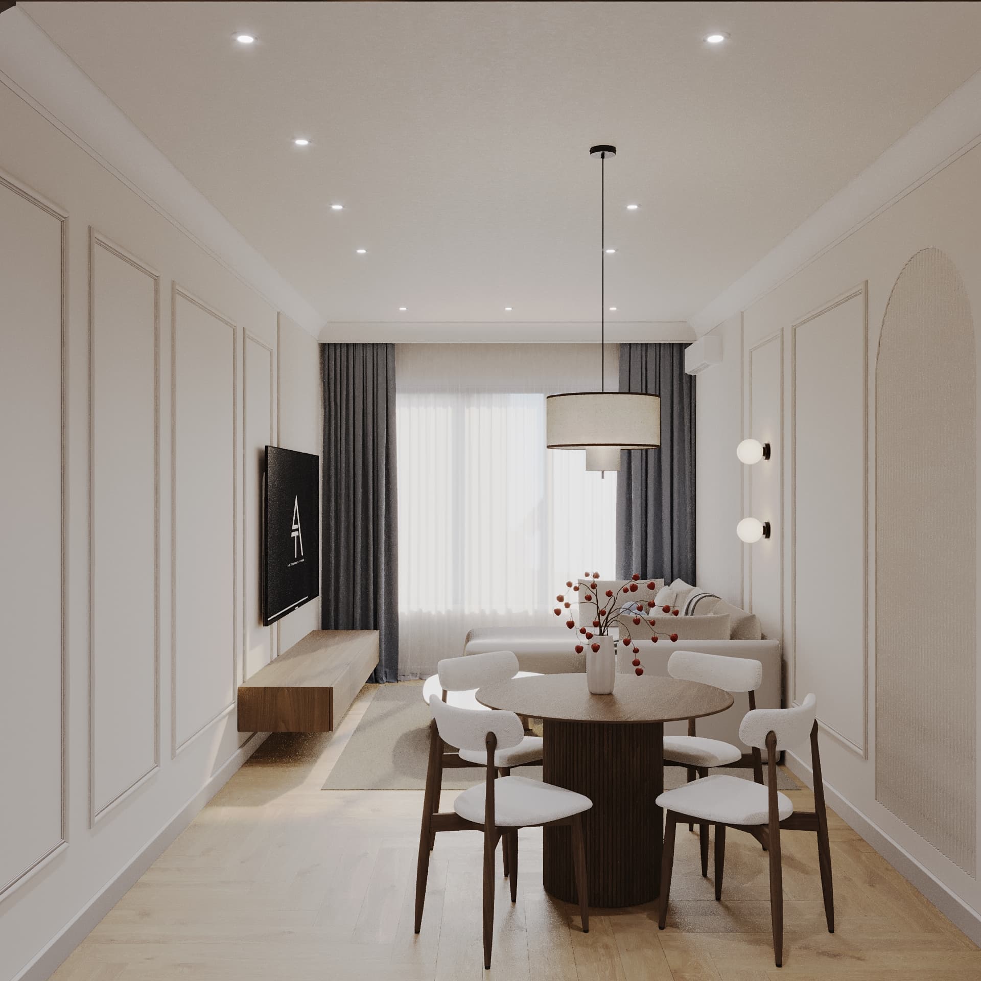 Kamenka Park 93 - Квартира 93 м² - visualization 14