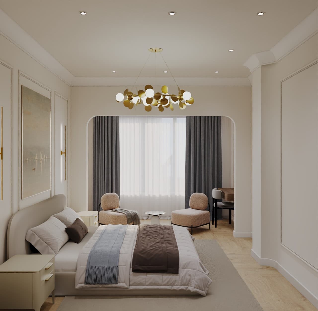 Kamenka Park 93 - Квартира 93 м² - visualization 2