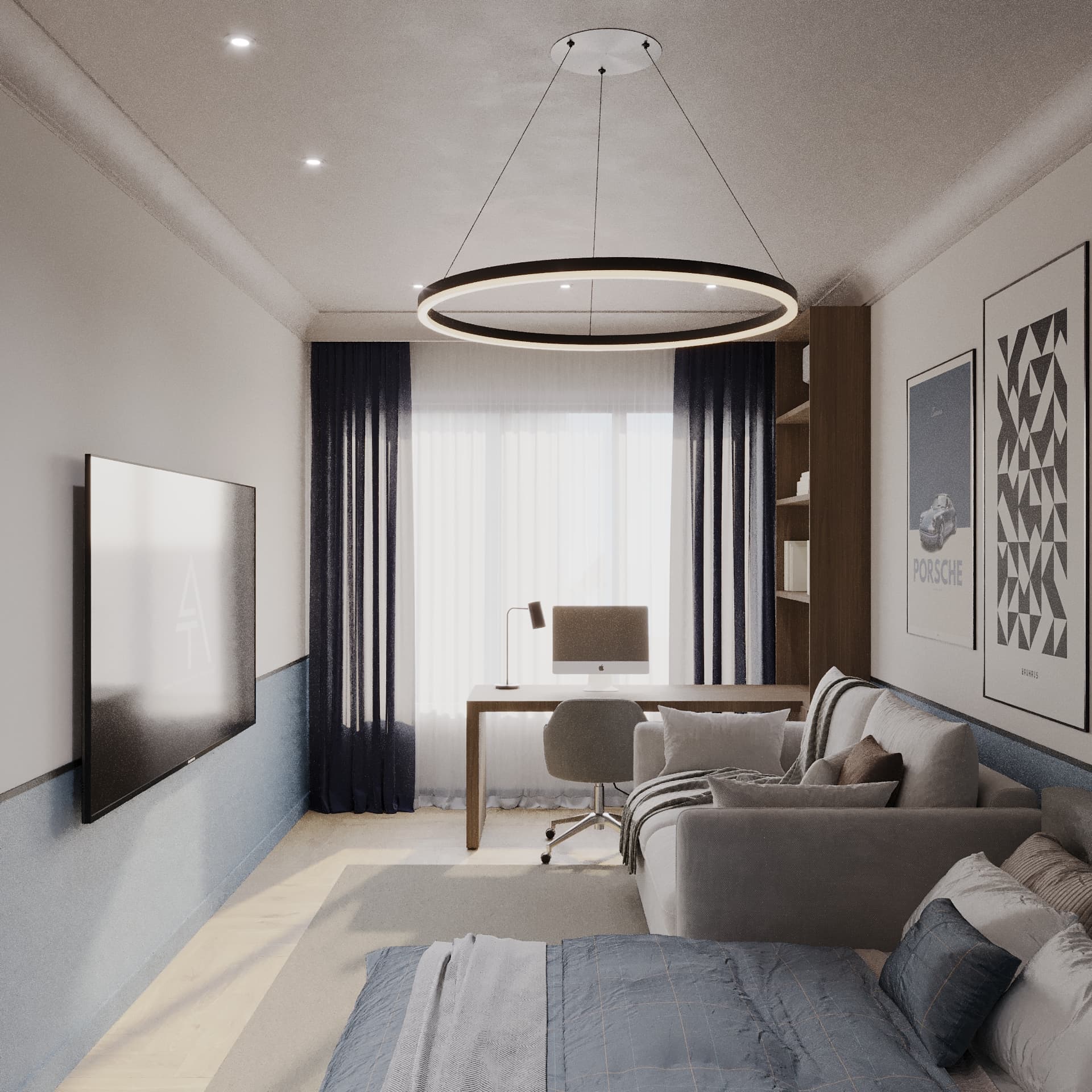 Kamenka Park 93 - Квартира 93 м² - visualization 7