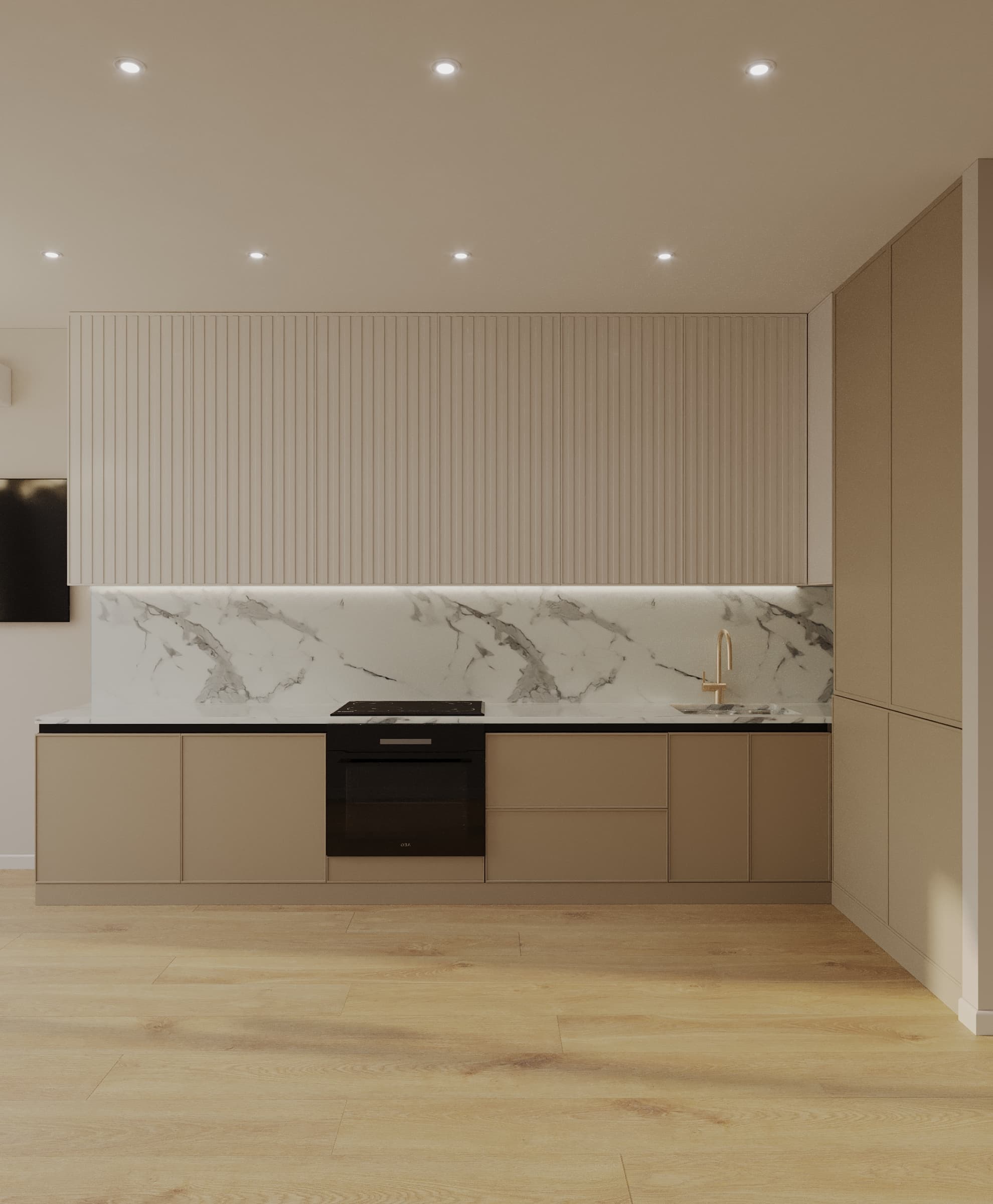 Seifullin - Квартира 100 м² - visualization 3