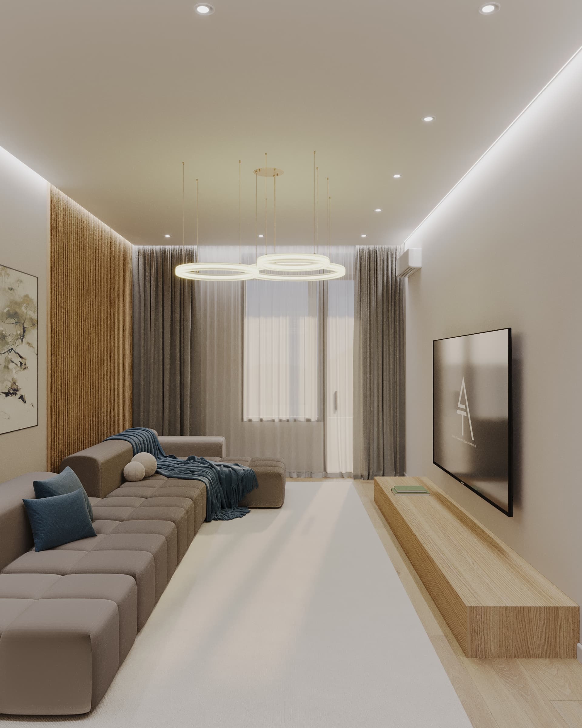 Seifullin - Квартира 100 м² - visualization 9