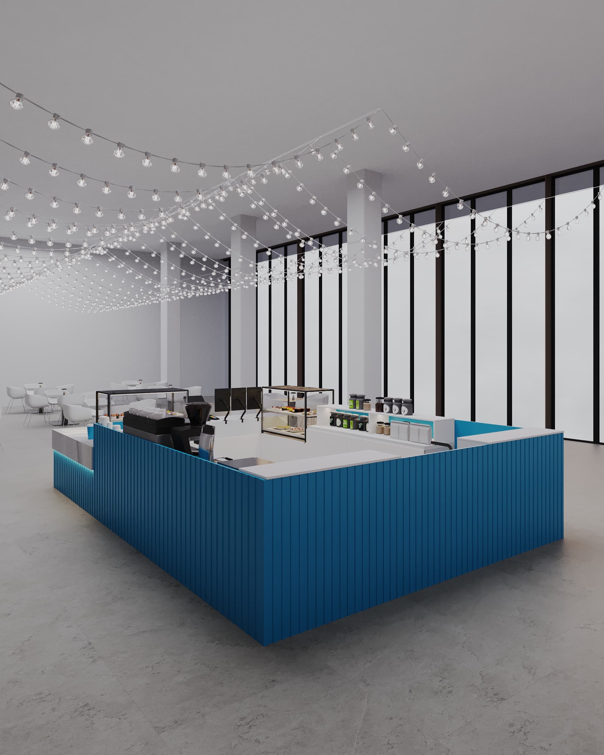 Sheker Coffee - Кофейня 24 м² - visualization 10