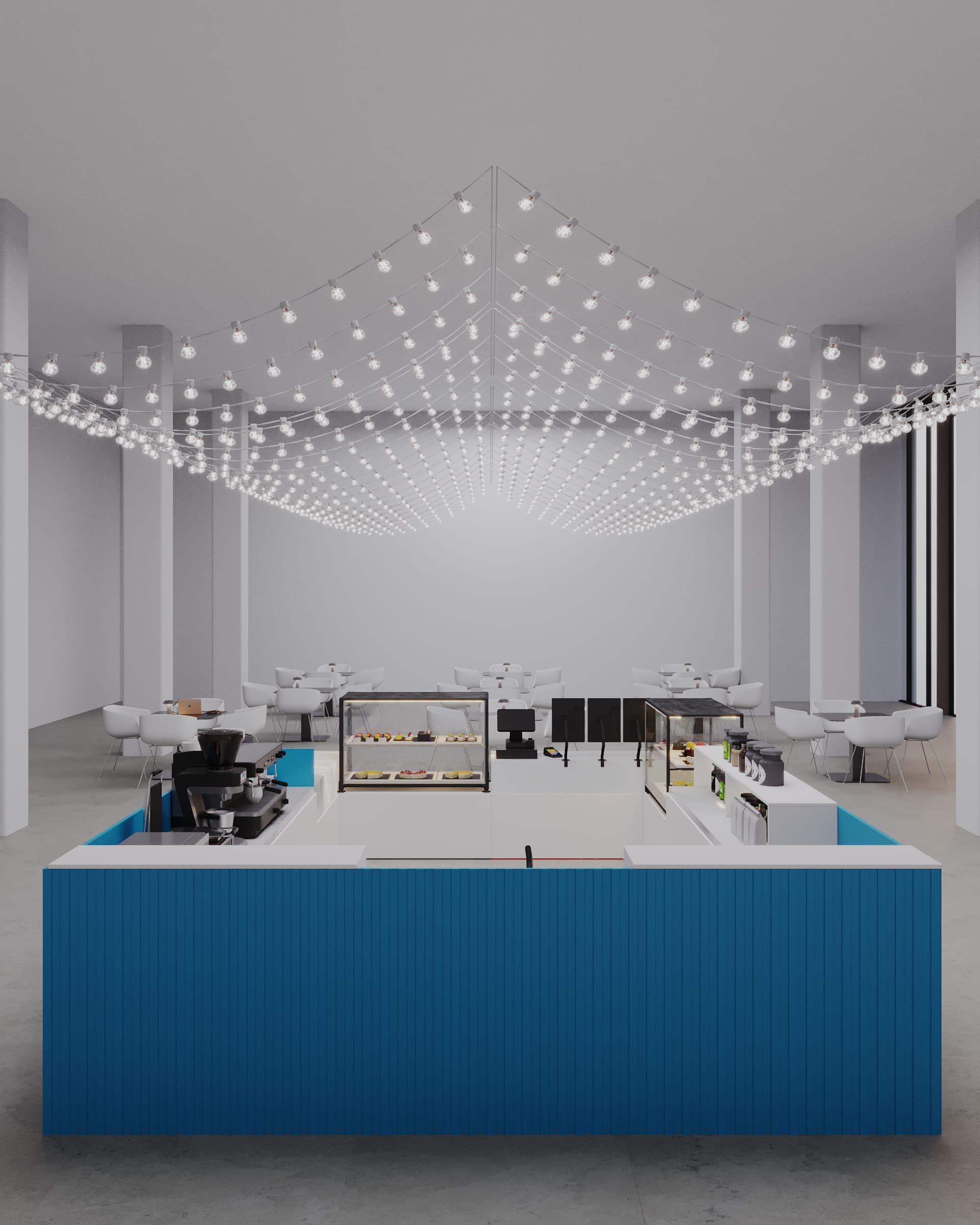 Sheker Coffee - Кофейня 24 м² - visualization 8