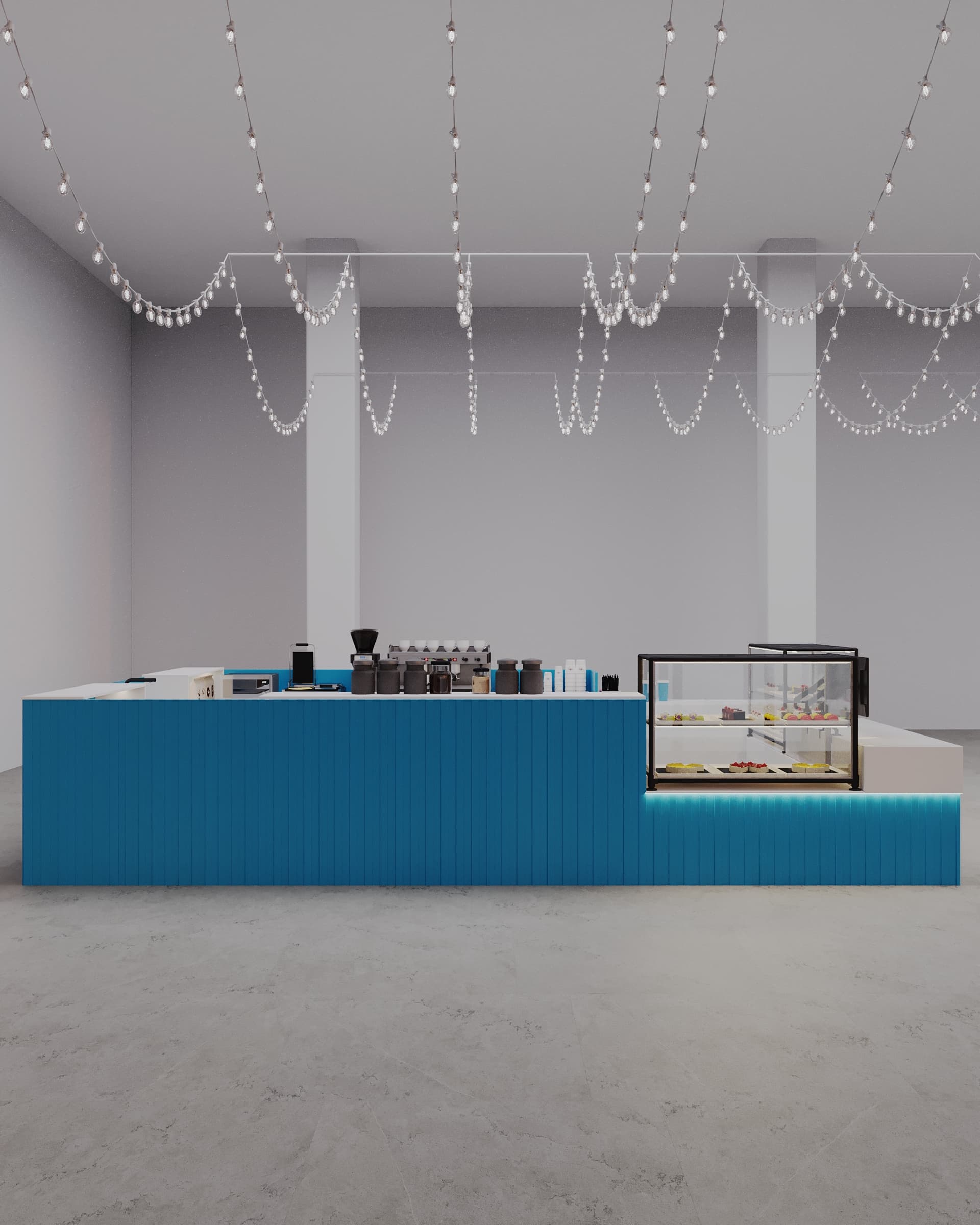 Sheker Coffee - Кофейня 24 м² - visualization 9