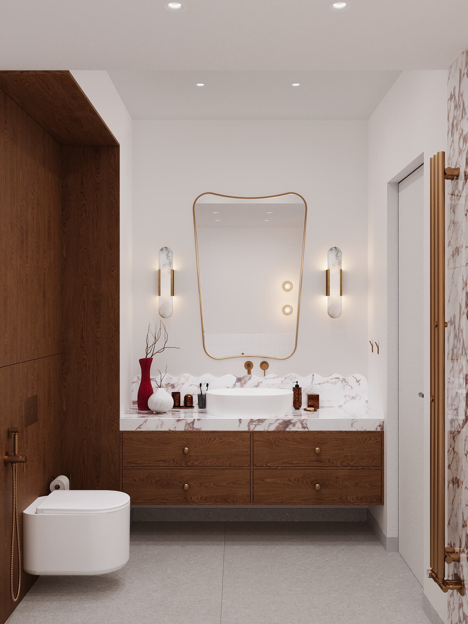 Bukhar Zhyrau Towers - Квартира 115 м² - visualization 12