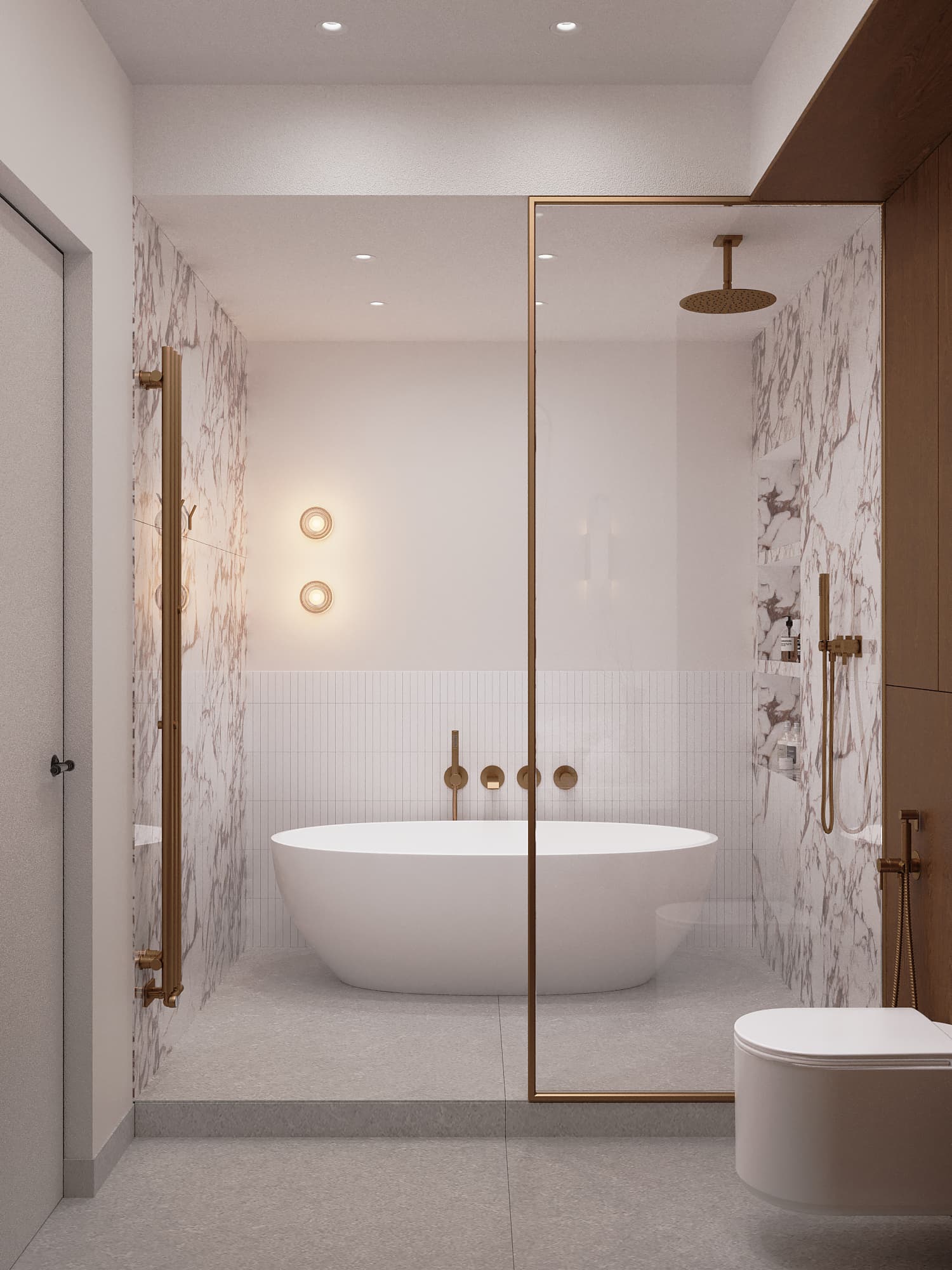 Bukhar Zhyrau Towers - Квартира 115 м² - visualization 13