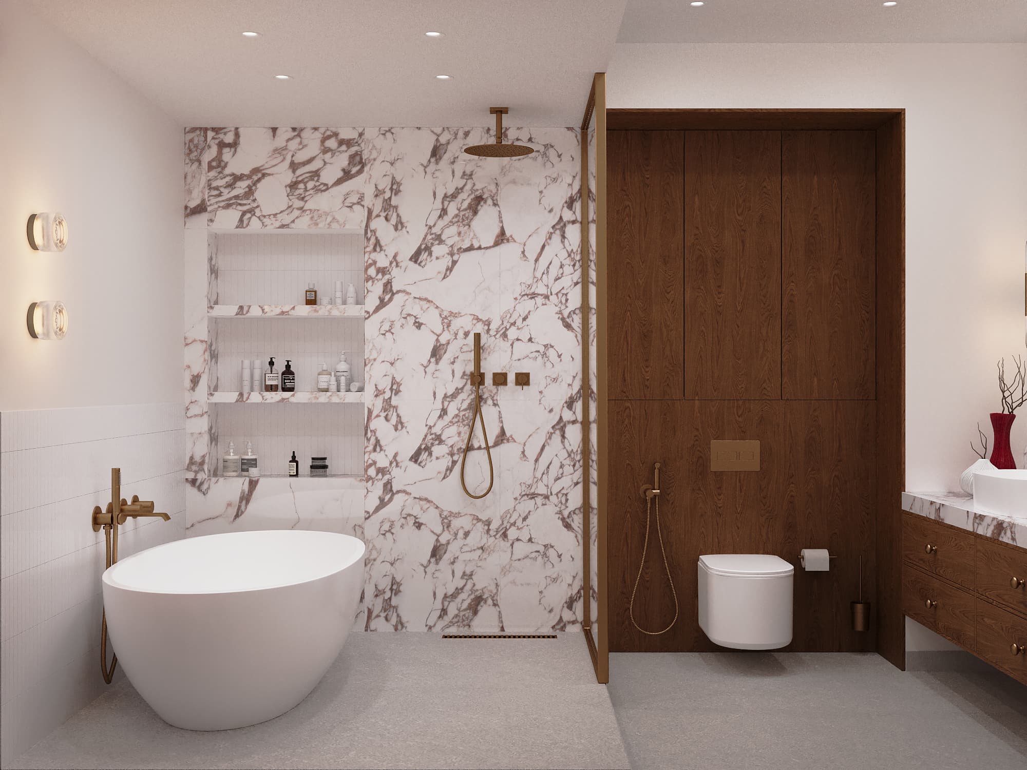 Bukhar Zhyrau Towers - Квартира 115 м² - visualization 14