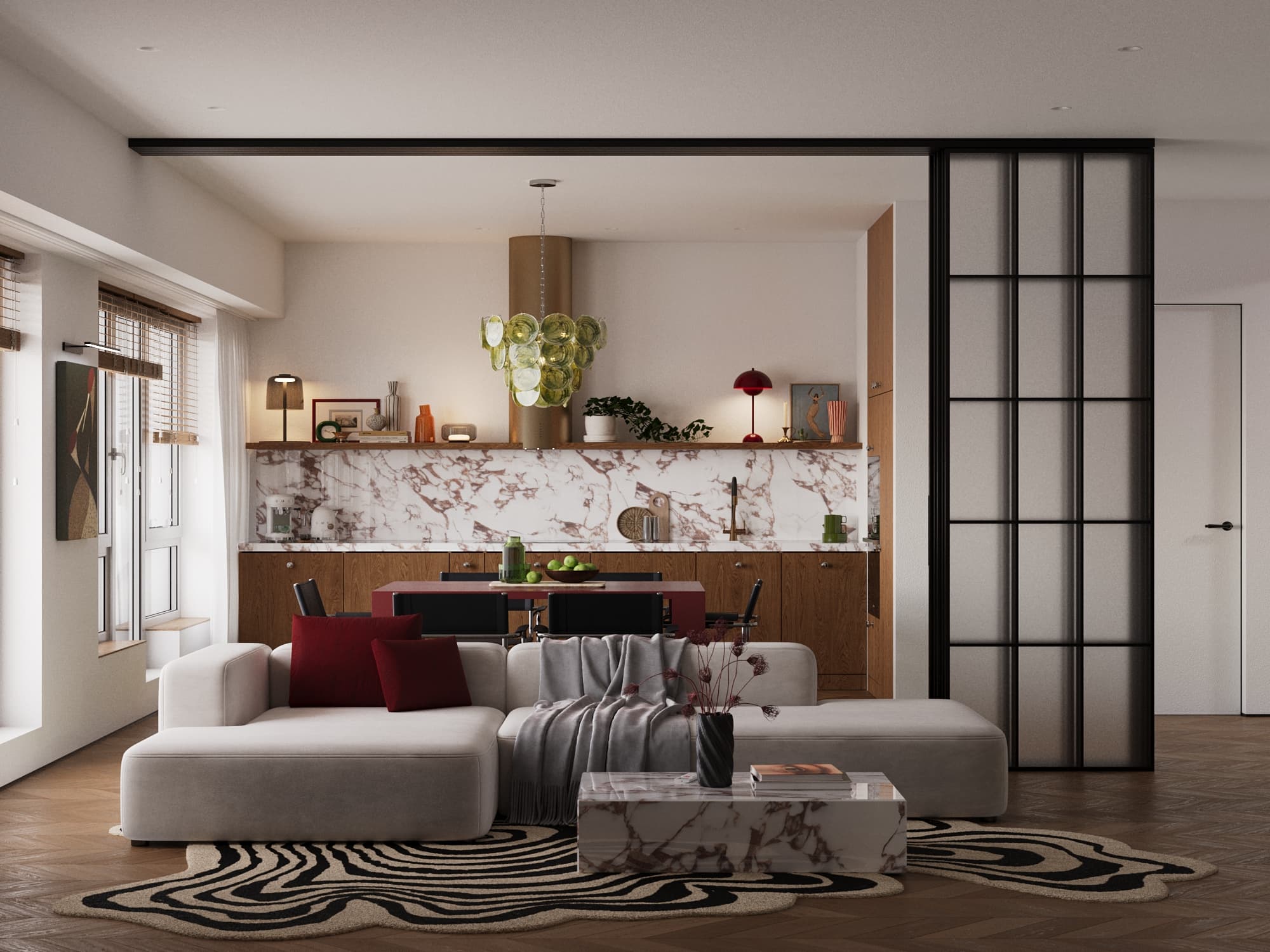 Bukhar Zhyrau Towers - Квартира 115 м² - visualization 20