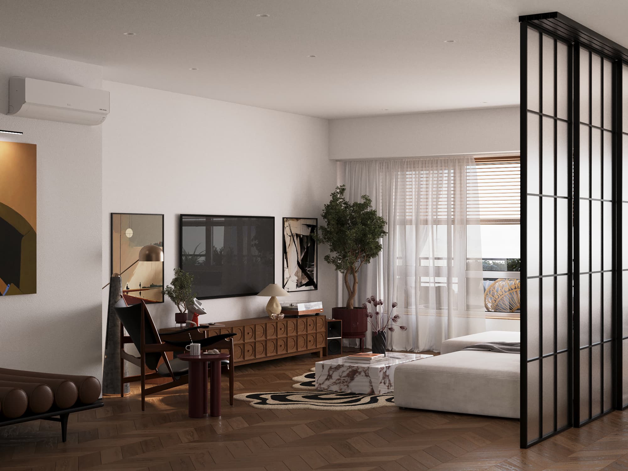 Bukhar Zhyrau Towers - Квартира 115 м² - visualization 30