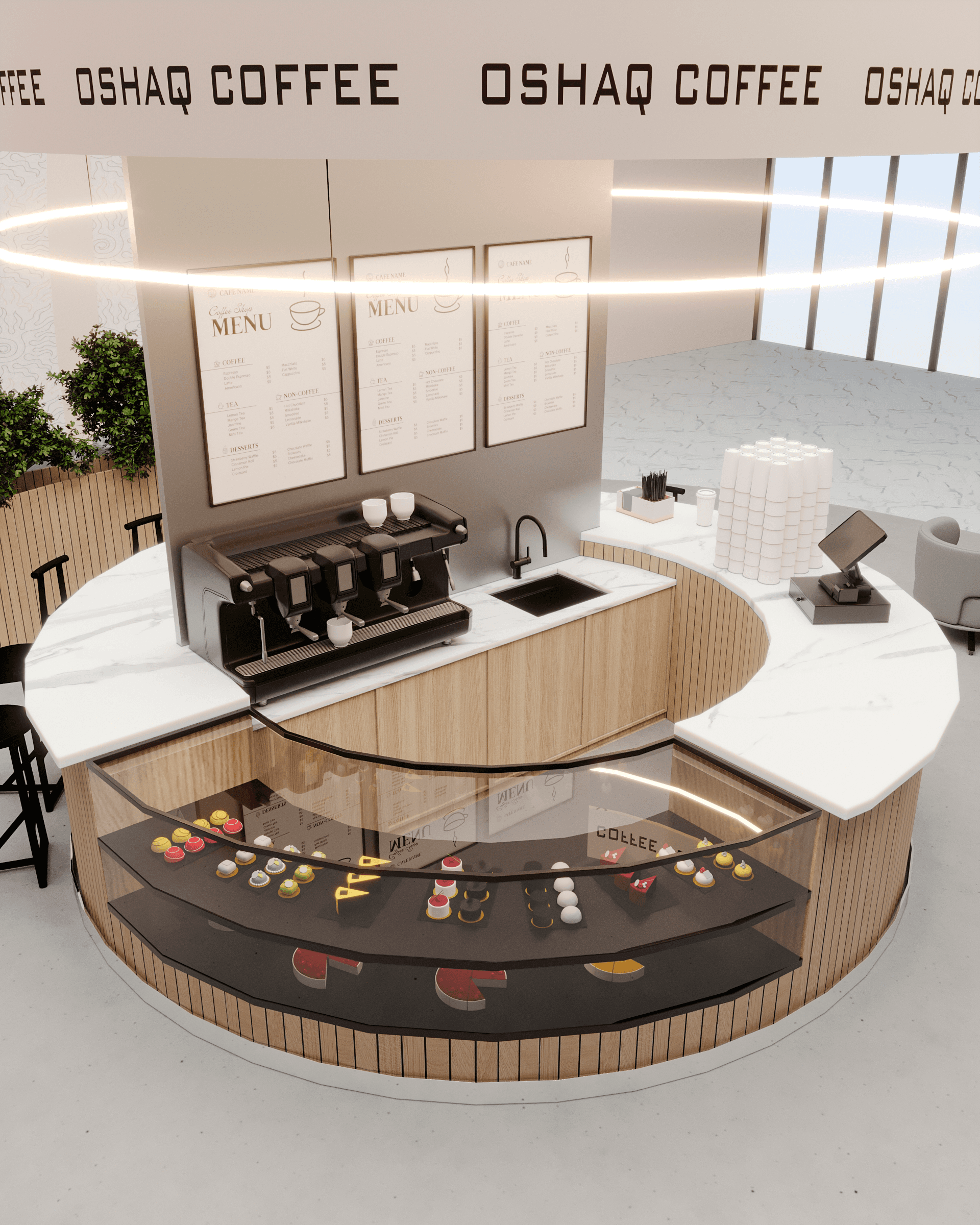 Astana Coffee Shop - Кофейня - visualization 5