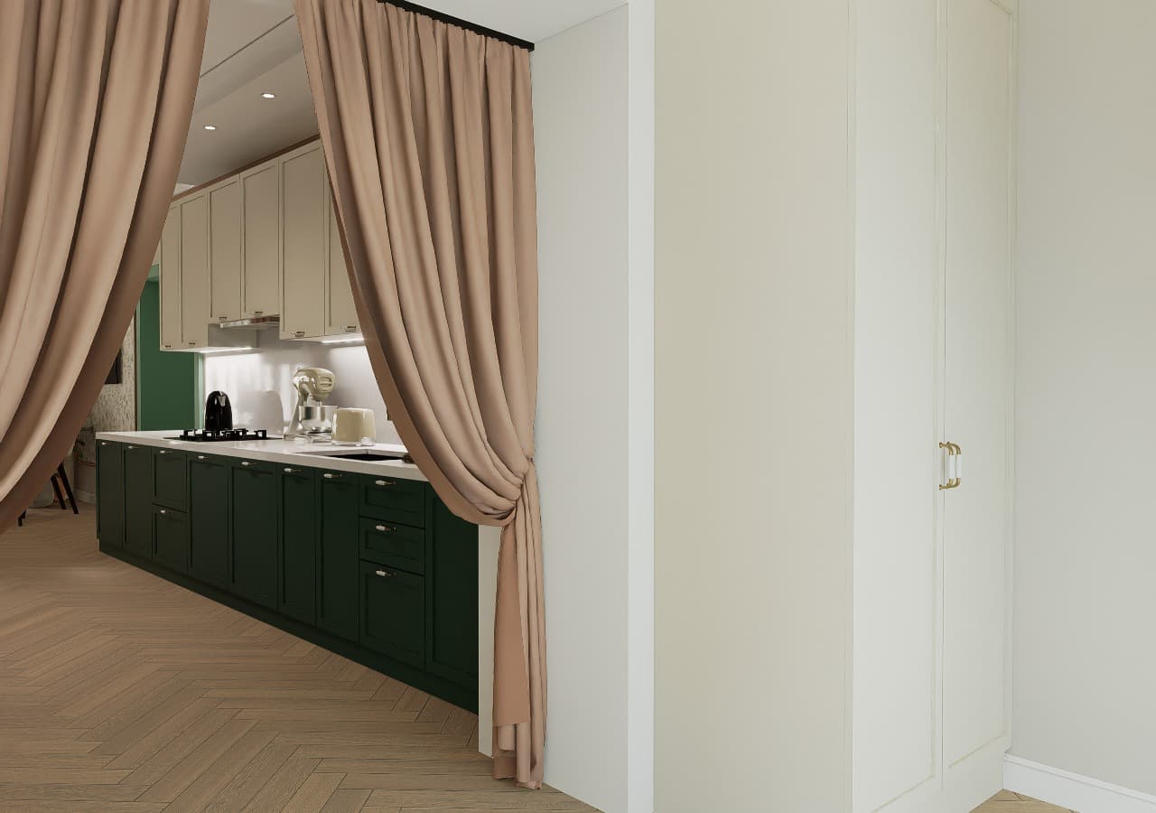 Countryside House Kitchen - Кухня 40 м² - visualization 10