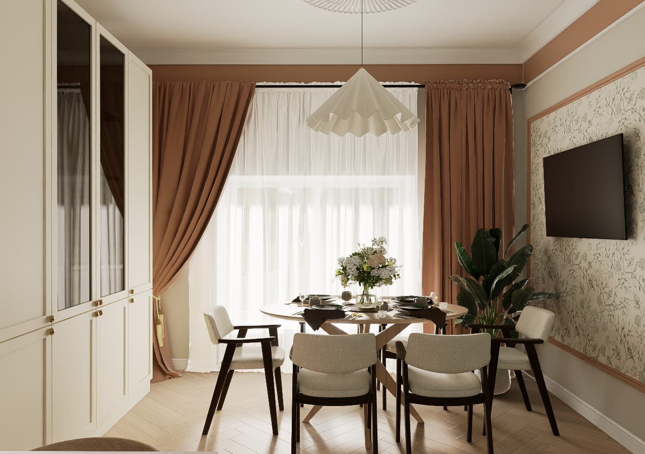 Countryside House Kitchen - Кухня 40 м² - visualization 3