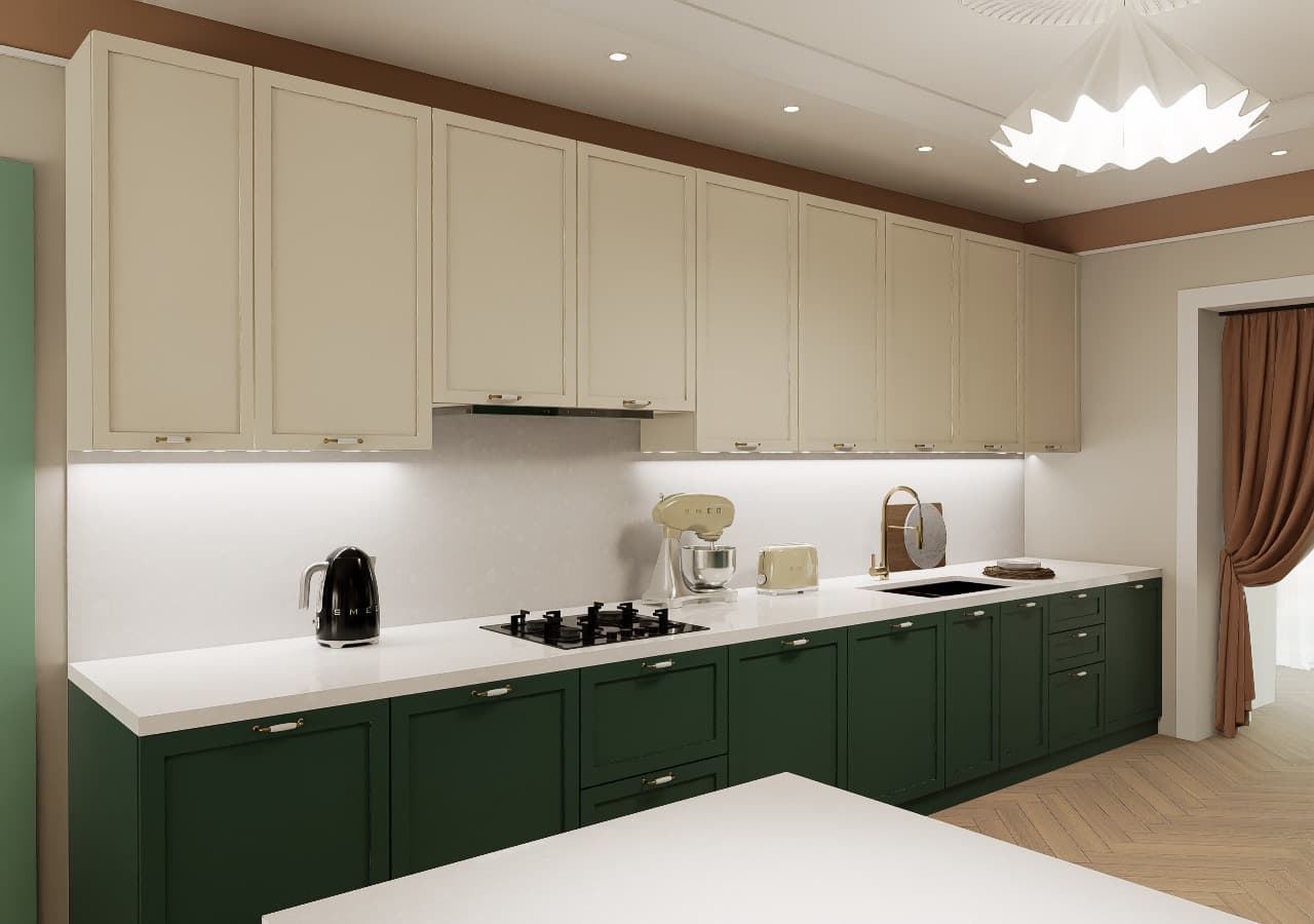 Countryside House Kitchen - Кухня 40 м² - visualization 7