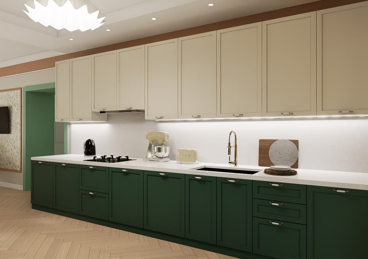 Countryside House Kitchen - Кухня 40 м² - visualization 8