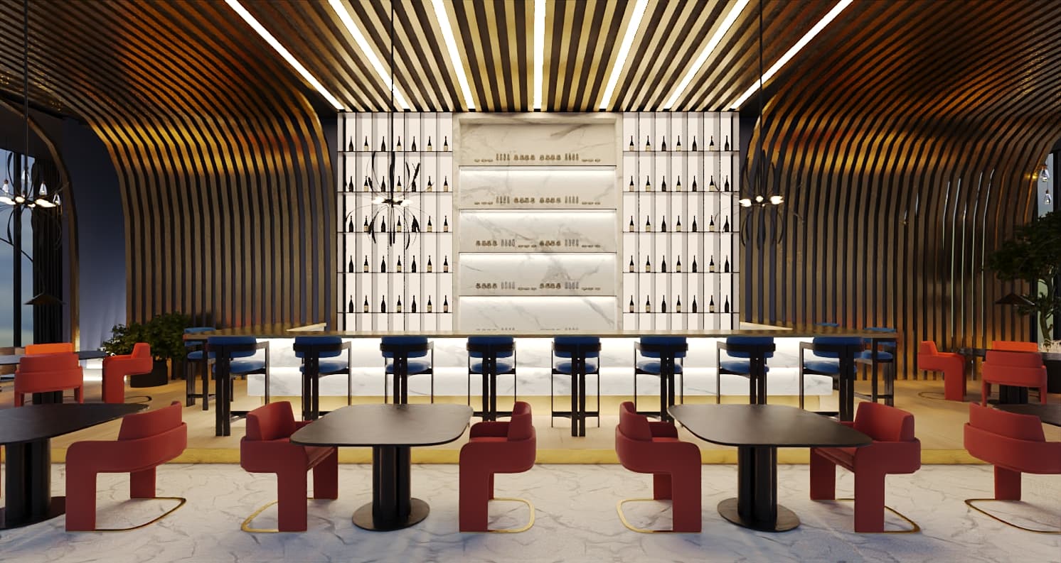 КОММЕРЧЕСКИЕ ИНТЕРЬЕРЫ - Anel Turganbayeva Interiors