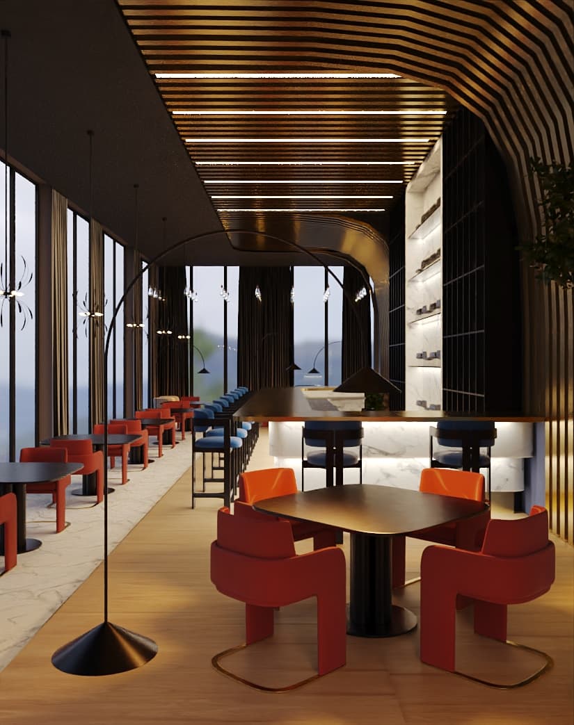 Heavenly Restaurant - Ресторан - visualization 2