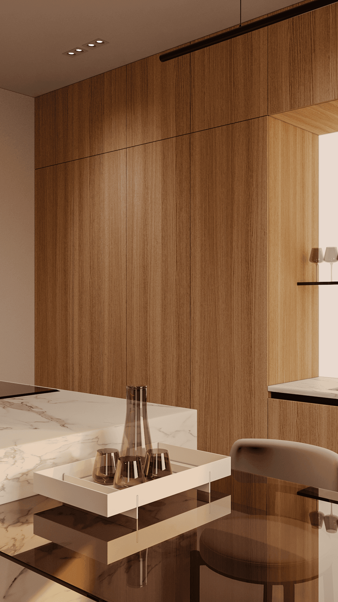 Minimalist Apartment - Квартира - visualization 10