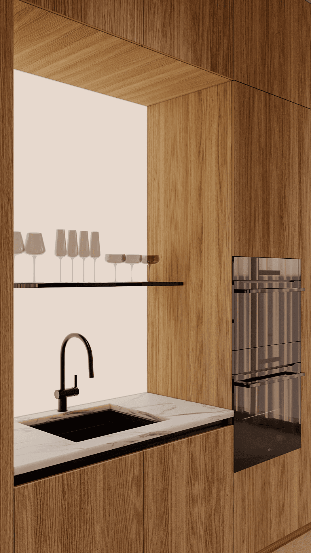 Minimalist Apartment - Квартира - visualization 11