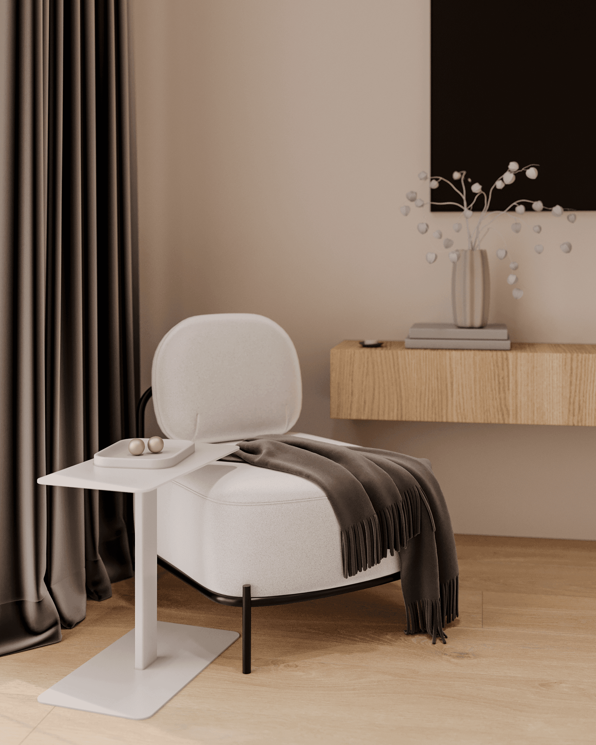 Minimalist Apartment - Квартира - visualization 12