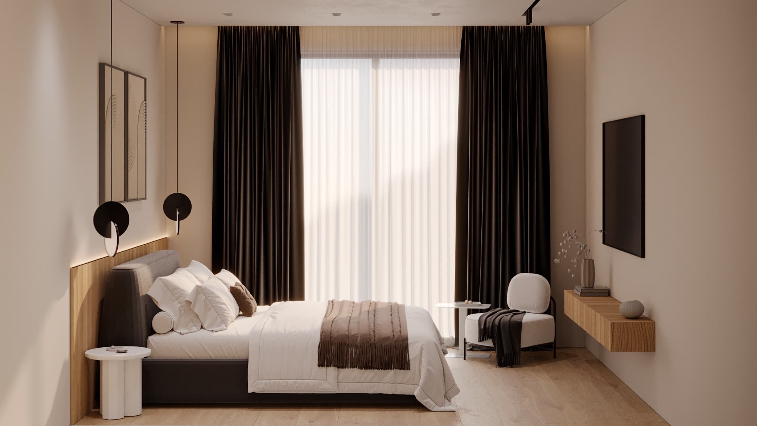 Minimalist Apartment - Квартира - visualization 13