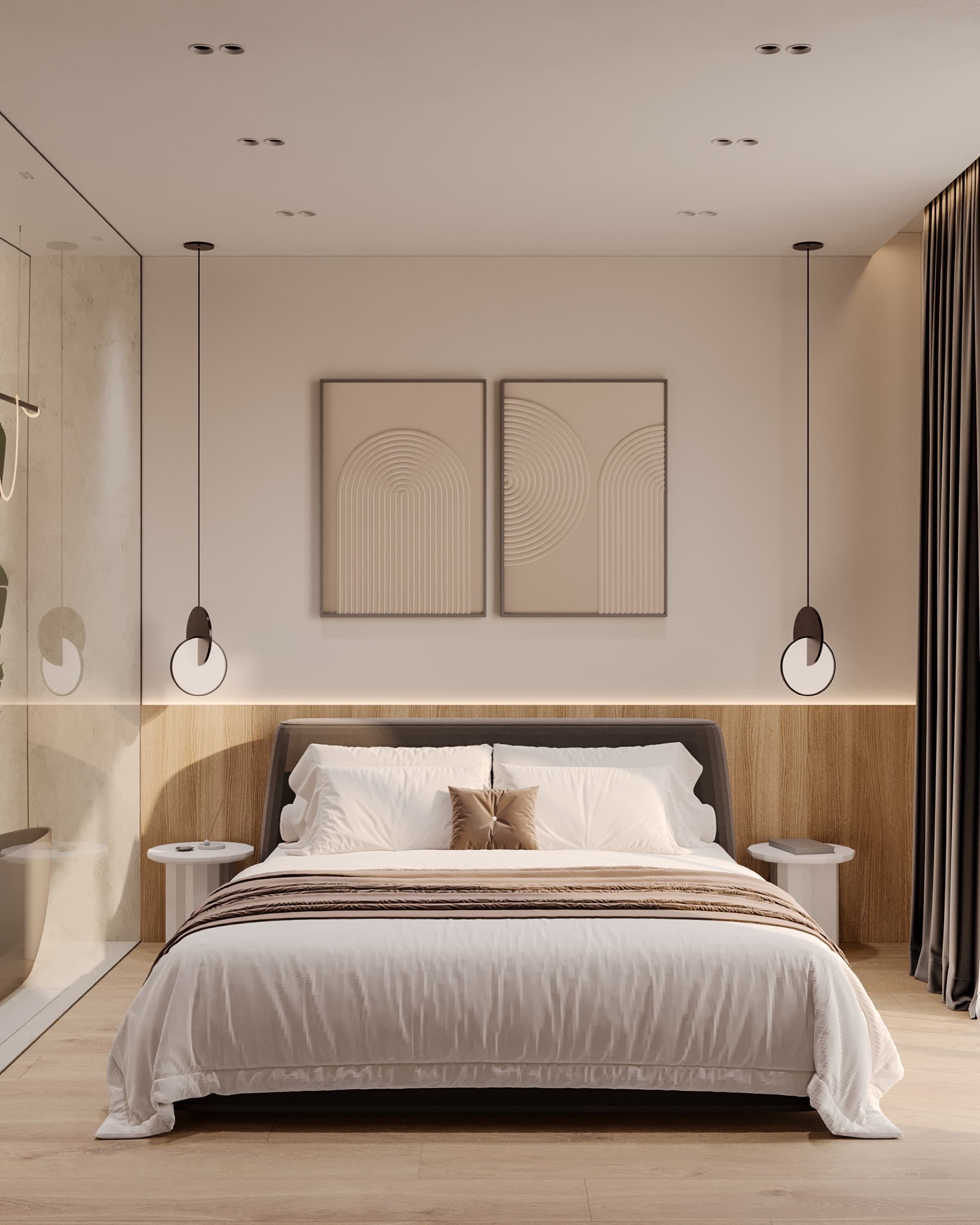Minimalist Apartment - Квартира - visualization 14
