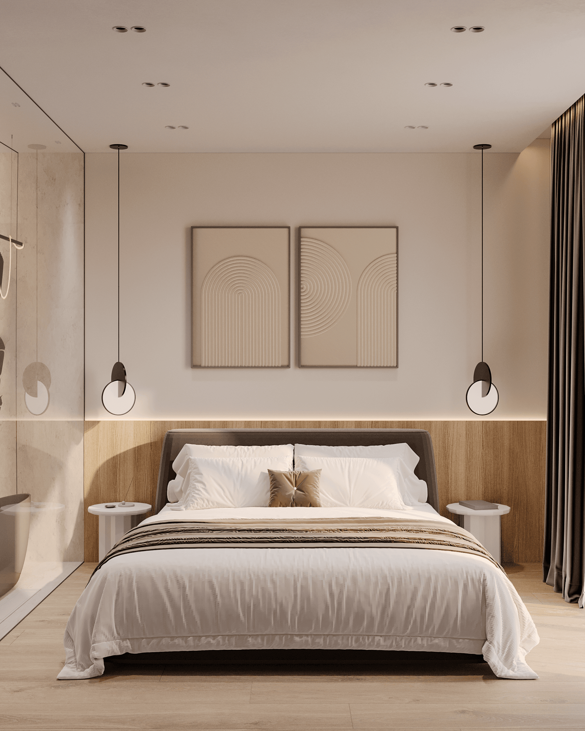 Minimalist Apartment - Квартира - visualization 14