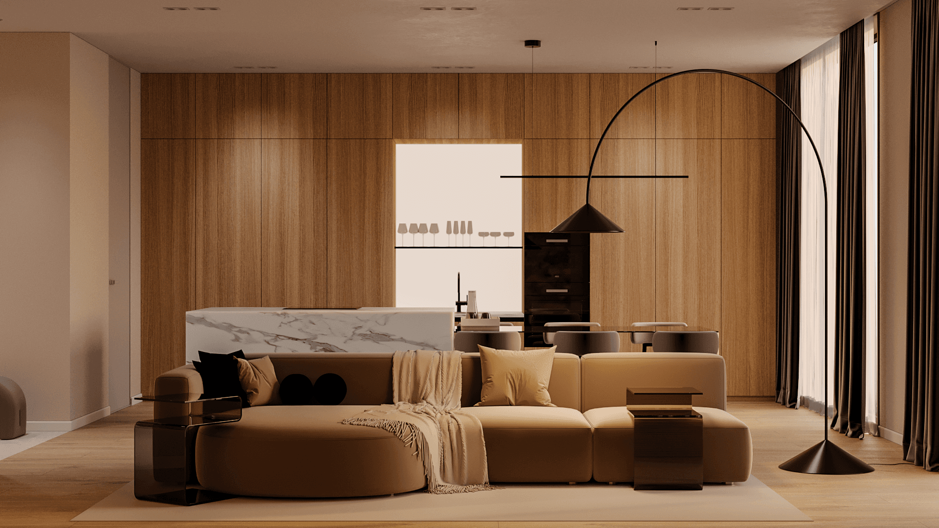 Minimalist Apartment - Квартира - visualization 4