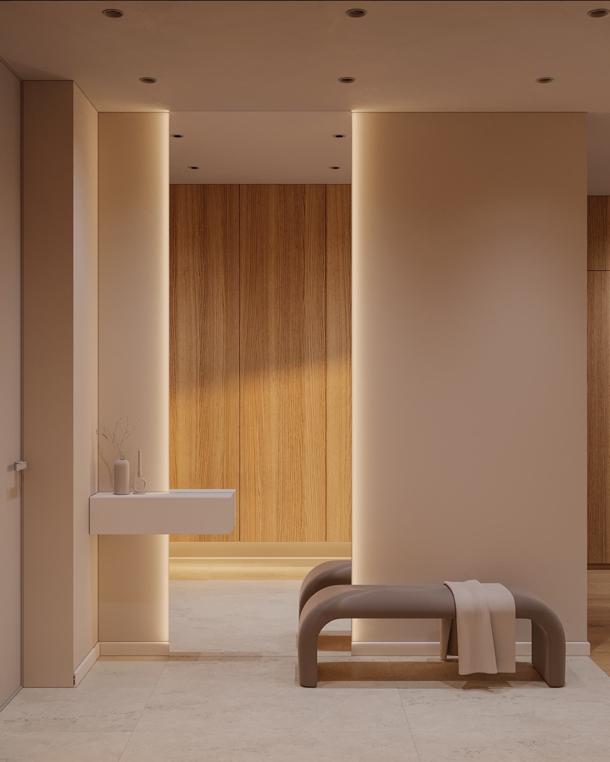 Minimalist Apartment - Квартира - visualization 7