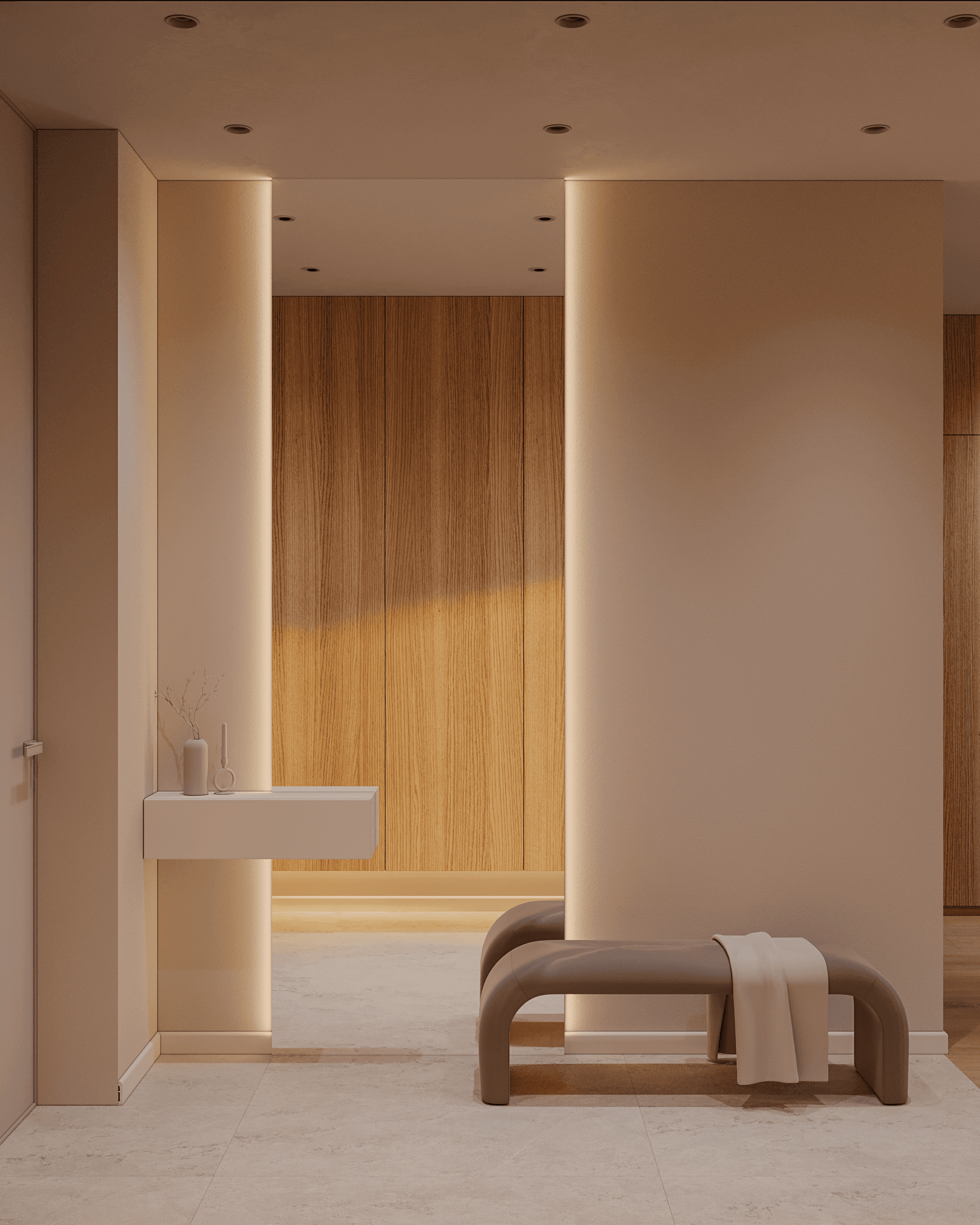 Minimalist Apartment - Квартира - visualization 7