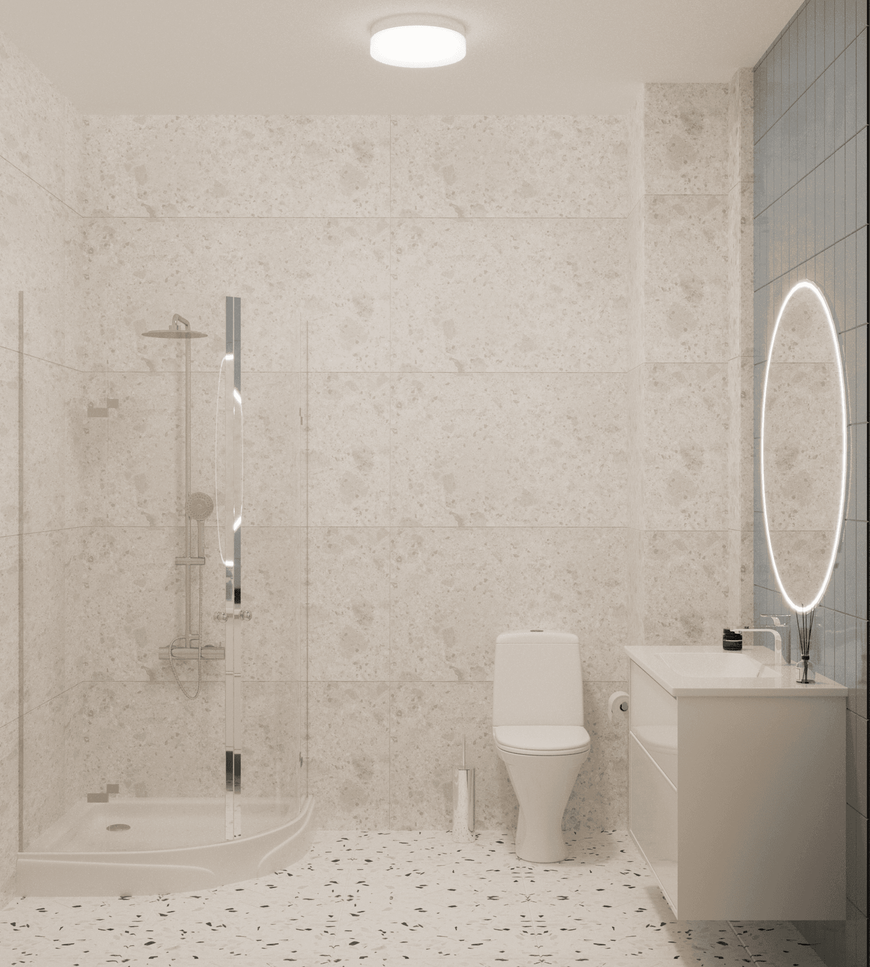 School Accommodation - Общежитие школы - visualization 4